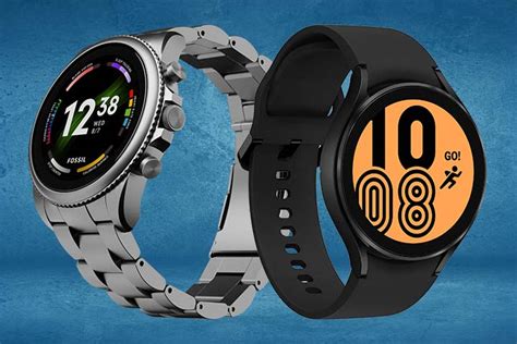 samsung galaxy watch 4 vs fossil gen 6